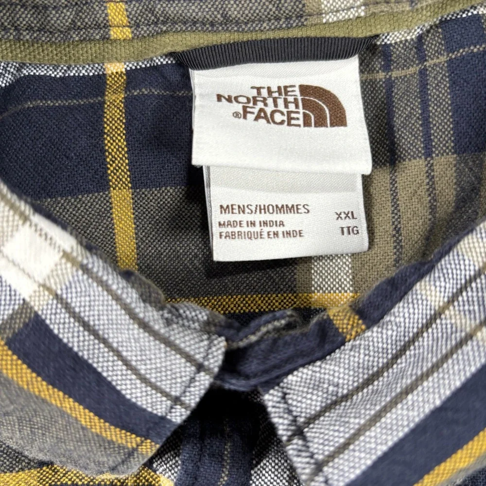 The North Face XXL Plaid Flannel Shirt Gorpcore‎ outdoors Streetwear camping